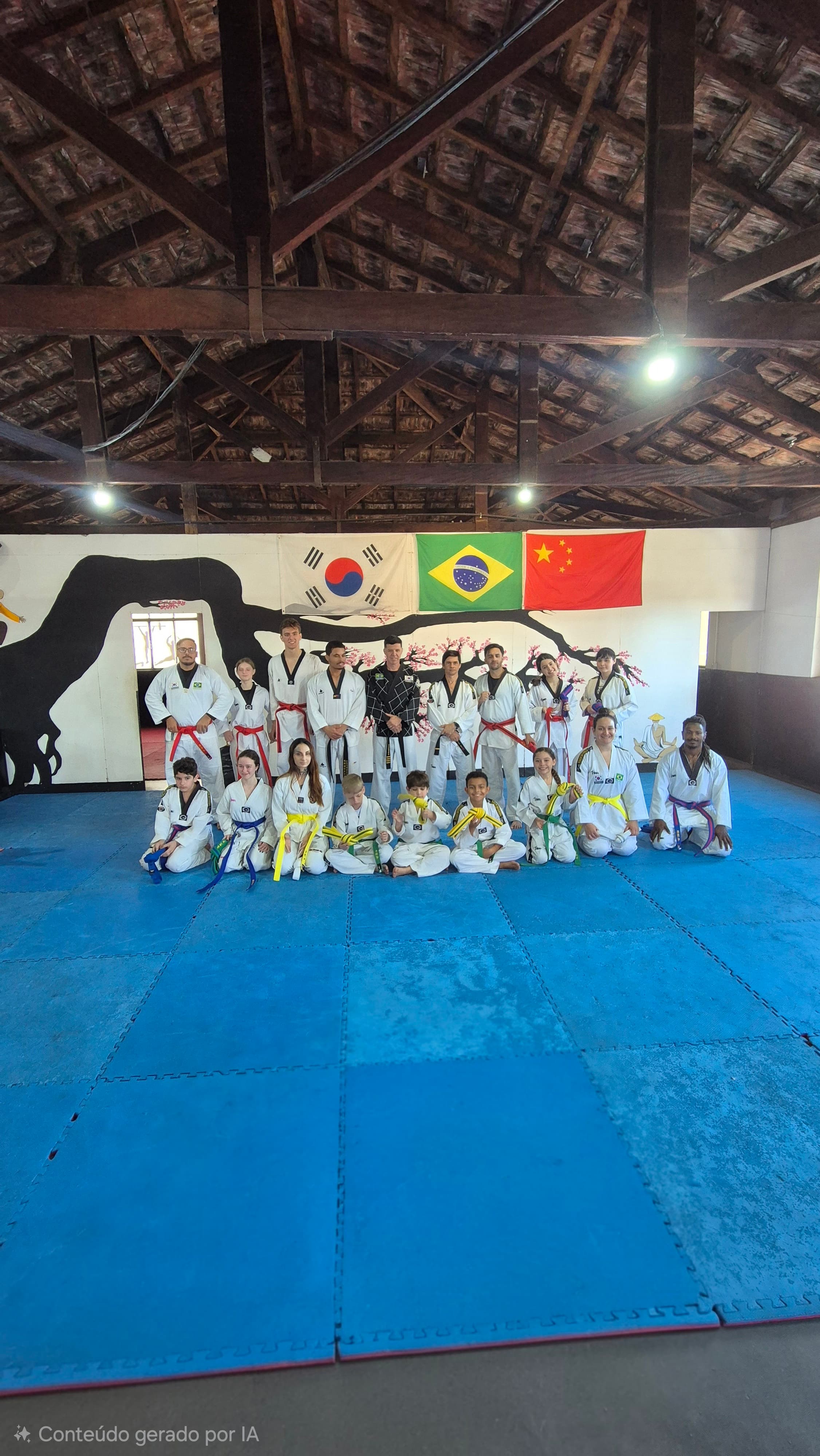Foto 8 da União Andrade no dojang